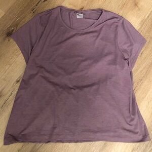 New Without Tag Purple Athleta Back Cut Shirt